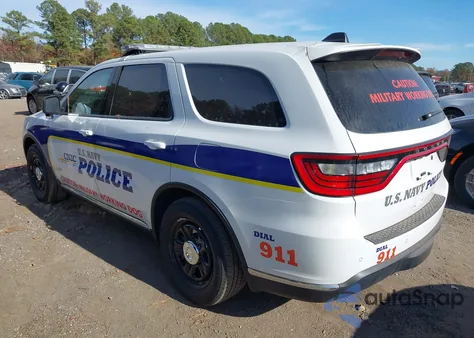 2026 Dodge Durango Pursuit Awd из США, поврежденный, VIN 1C4RDJFG0TC165362